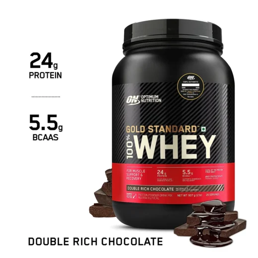 Gold Standard 100% Whey Protein Powder | Double Rich Chocolate